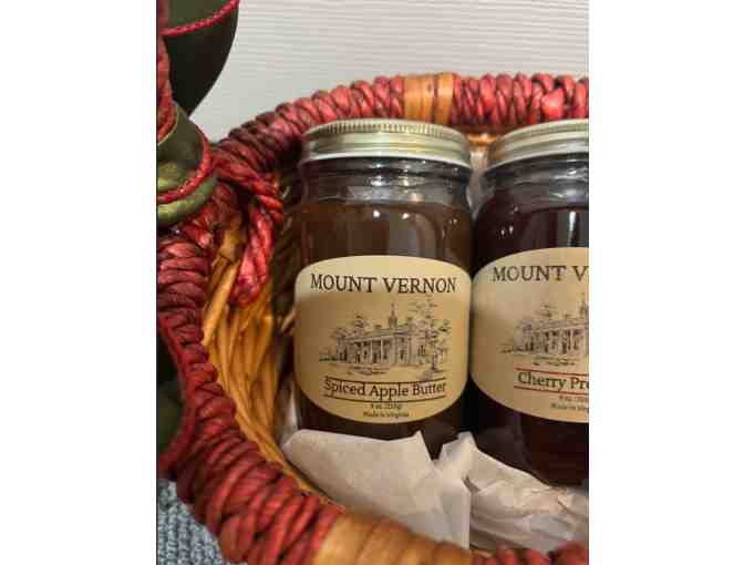 Mount Vernon Butter and Jam Basket