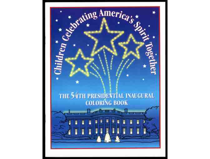 Set of 10- The 54th Presidential Inaugural Coloring Book!