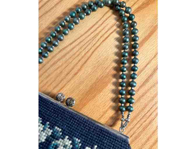 Vintage Needlepoint Bag- The Stylish Sloane