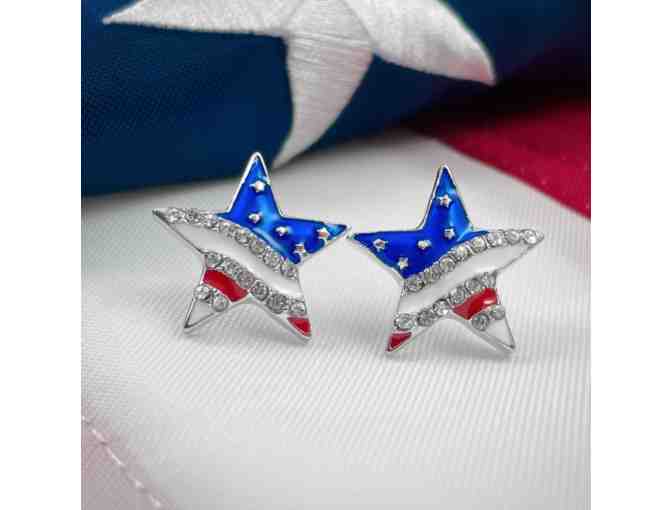 American Star Stud Earrings