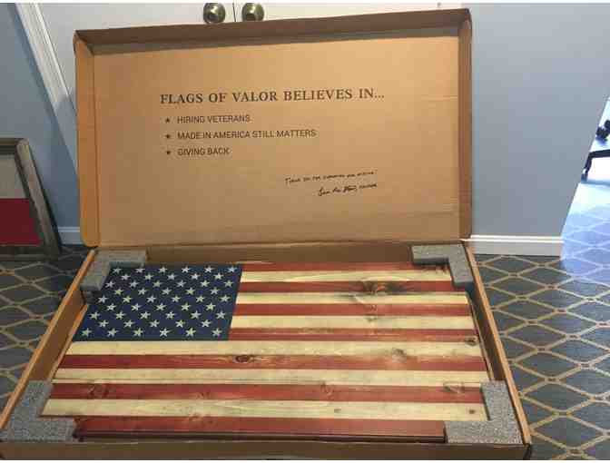 A Veteran Owned Business: Flags of Valor's 'Welcome Home' American Flag!