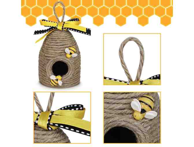 Bumble Bee Hive Decor- 3 Pack