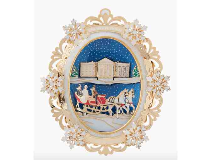 White House Christmas Ornament 2004