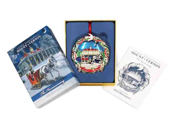 Mount Vernon Christmas Ornament 2023