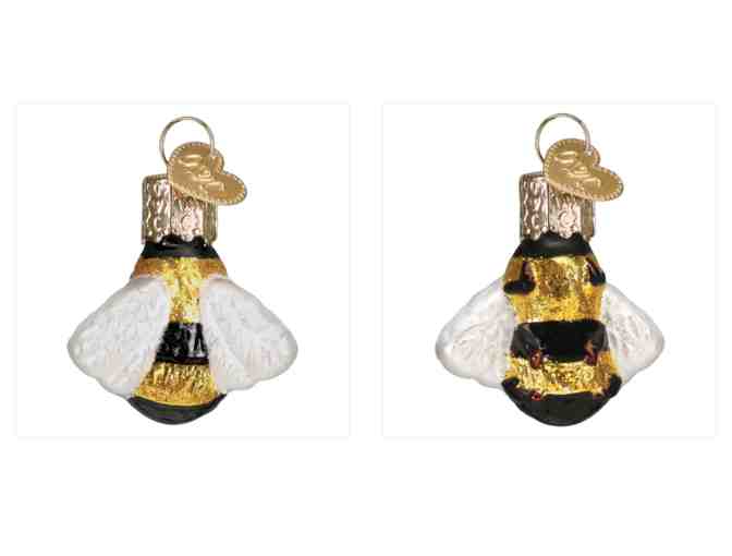 Old World Mini Bumble Bee Ornament