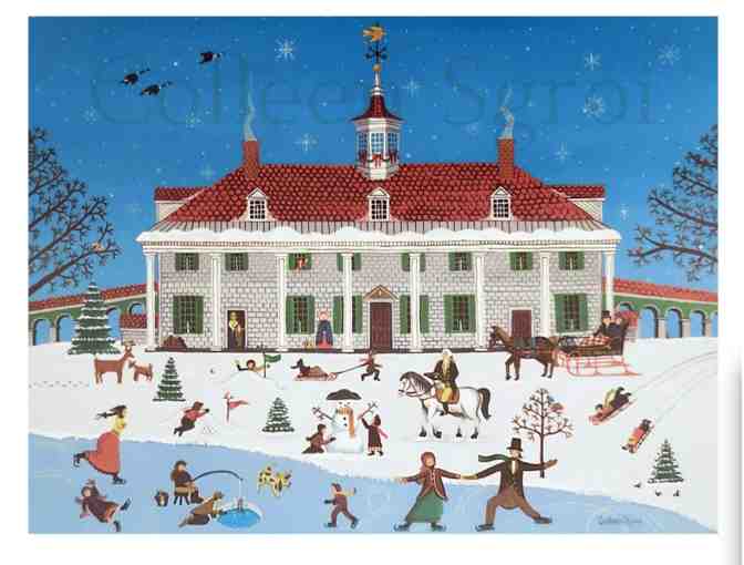 Winter at Mount Vernon 500 Piece Puzzle