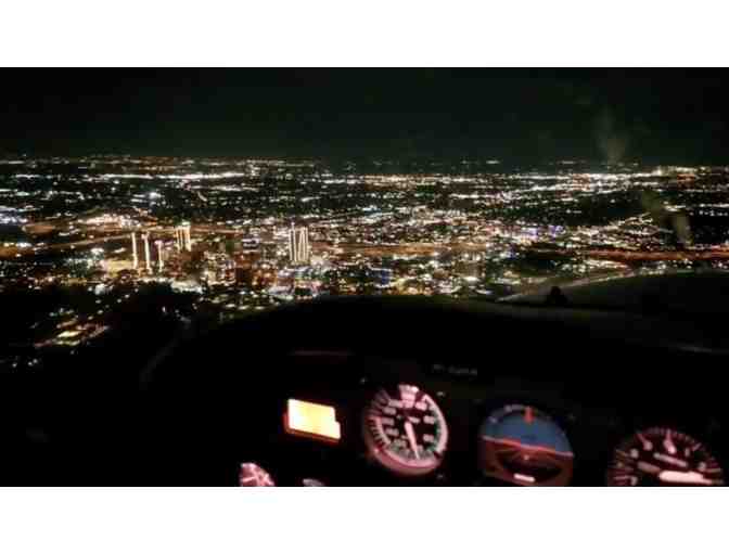 !! Sunset Flight Over Downtown Forth Worth