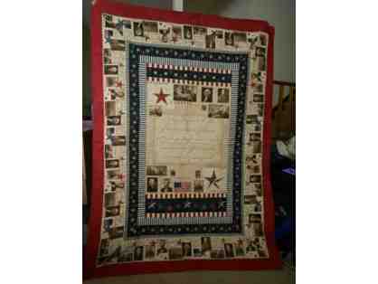 A Hand-Crafted Tribute to America's Founding Fathers - The Patriot's Legacy Quilt