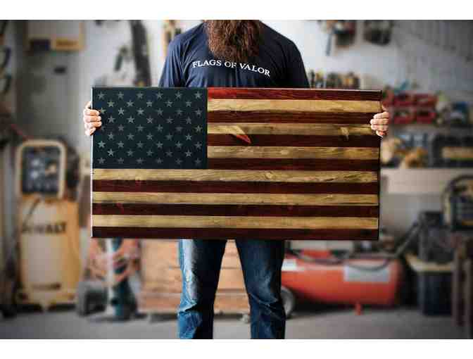 A Veteran Owned Business: Flags of Valor's 'Welcome Home' American Flag!