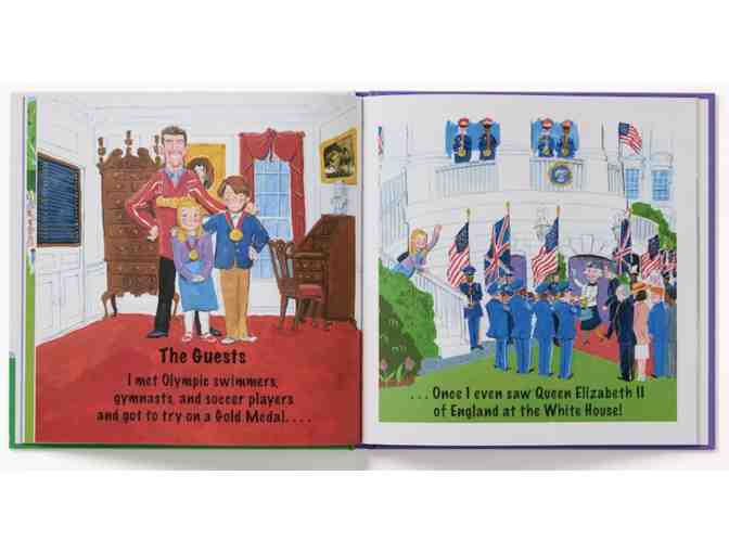 Gigi at the White House!