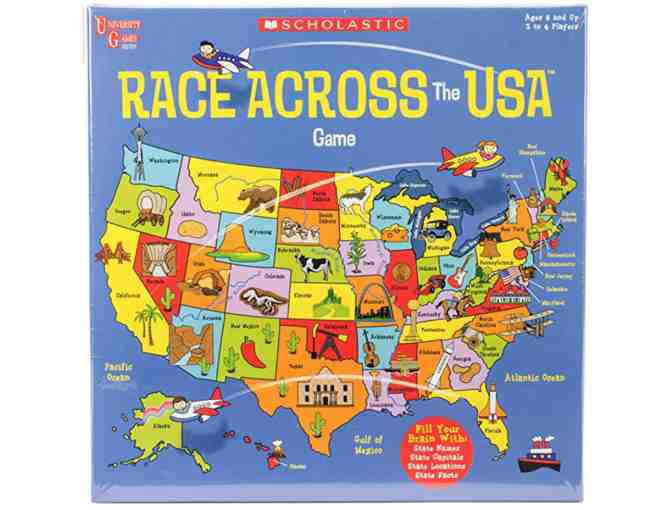 Scholastic Race Across the USA Game!