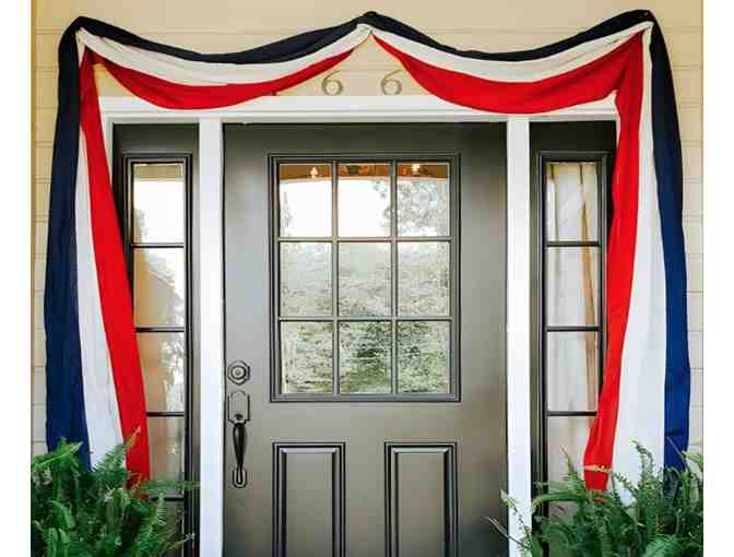 Red, White and Blue Bunting Flags