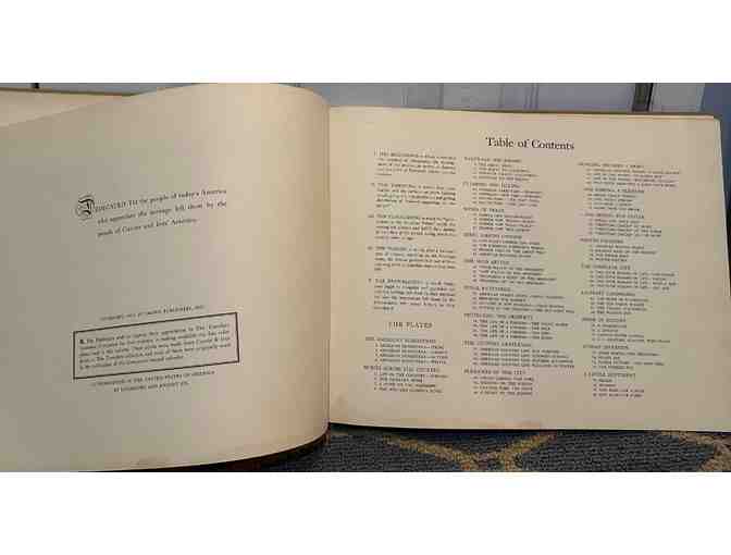 1952 Vintage Currier and Ives Book - America