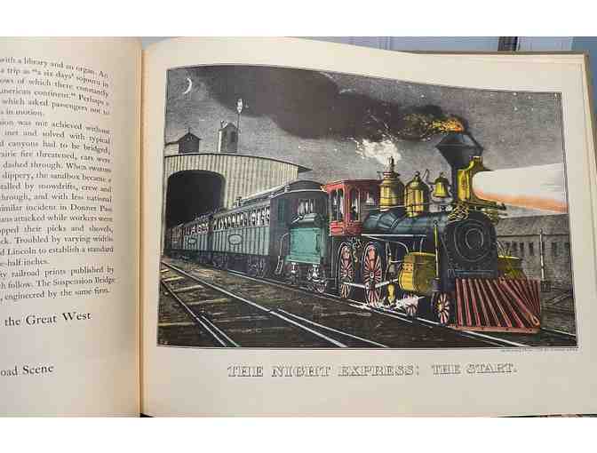 1952 Vintage Currier and Ives Book - America