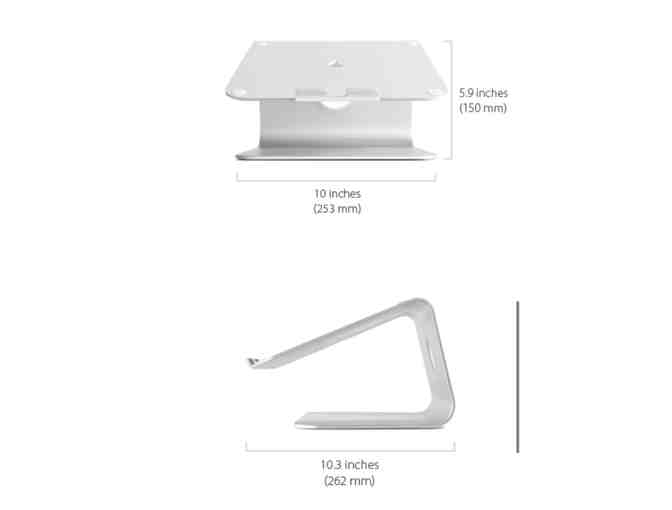 Space Grey mStand for your laptop