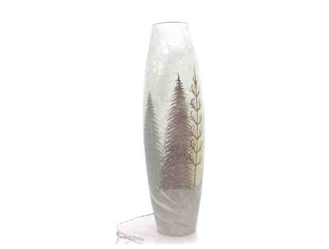 Set of 4 Winter Wonderland Lighted Vases - Photo 3