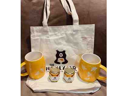 Two Bee mugs from Mt. Vernon and Utah's best honey!