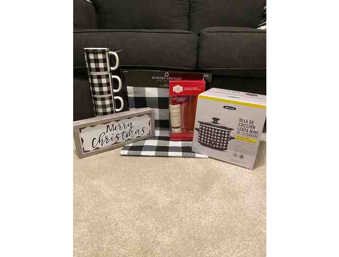 ??? Black & White Gingham Collection &mdash; Cozy Country Elegance for the Holidays - Photo 1