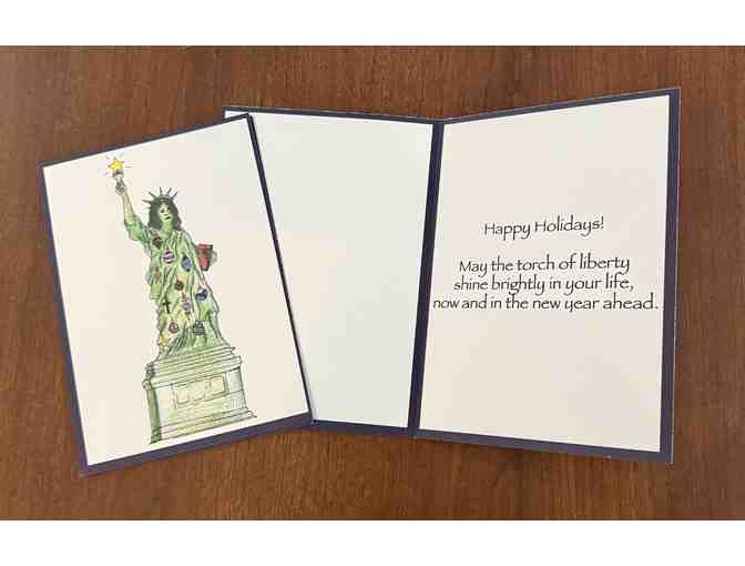 Set of 20 Constituting America's Original Chrismas Cards - Photo 5