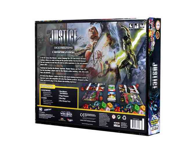 WIZKIDS DC COMICS - JUSTICE DICE MASTERS CAMPAIGN BOX
