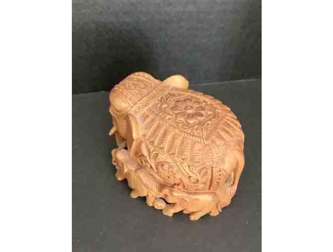 HANDMADE WOODEN ELEPHANT