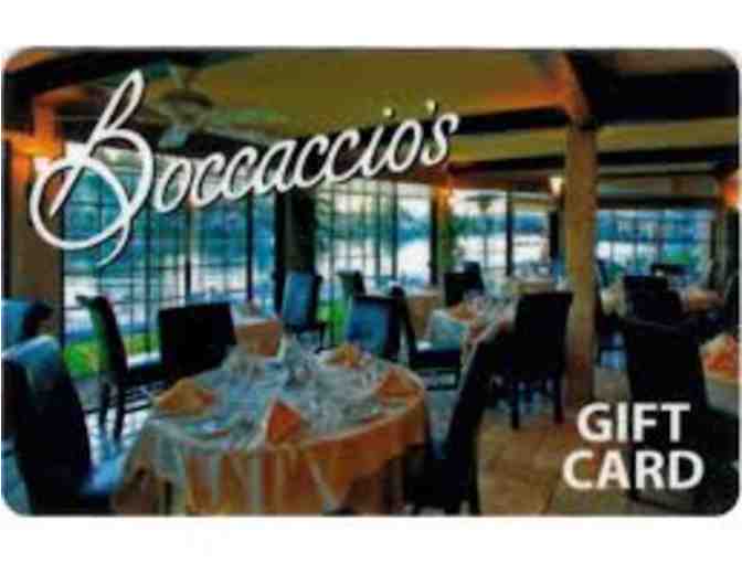 BOCCACCIO'S RESTAURANT - $100.00 GIFT CARD