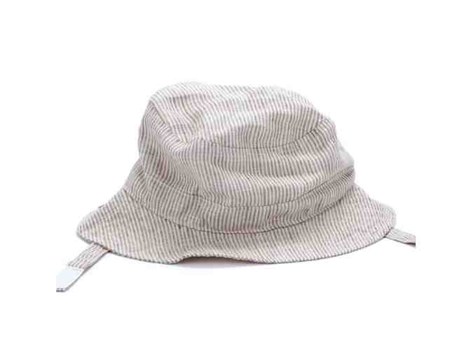 LITTLE BOYS VINTAGE WASH LINEN SUN HAT