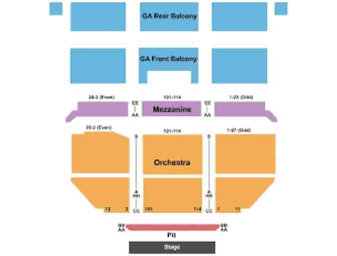 MICHELLE COLLINS - THE BIG NATURAL TOUR - SABAN THEATRE - TWO (2) TICKETS #1