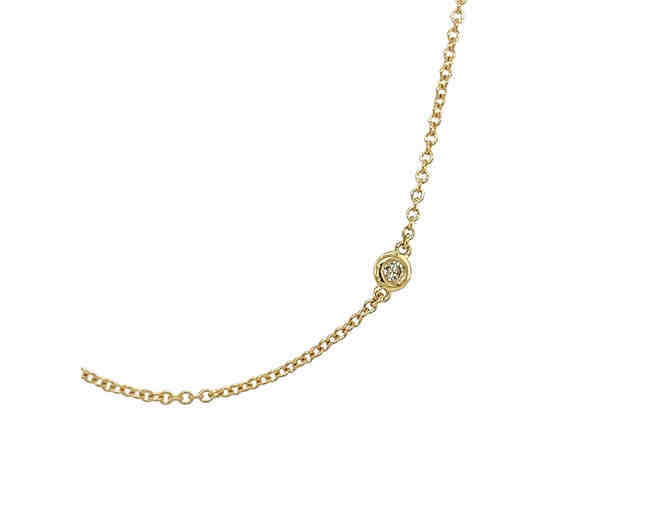 14KT YELLOW GOLD DIAMONDS BY THE YARD NECKLACE