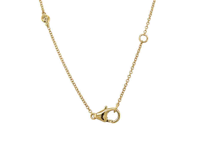 14KT YELLOW GOLD DIAMONDS BY THE YARD NECKLACE