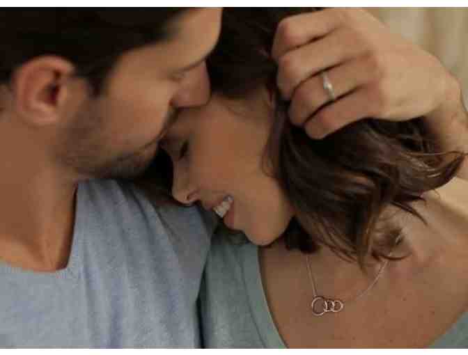 Miracle Links Necklace Sterling Silver 10K Two-Tone Gold