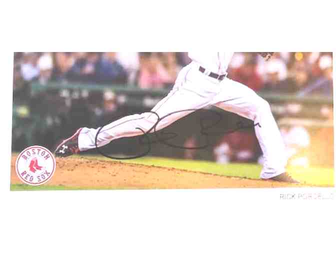 Red Sox Rick Porcello autographed 8âx10â photo