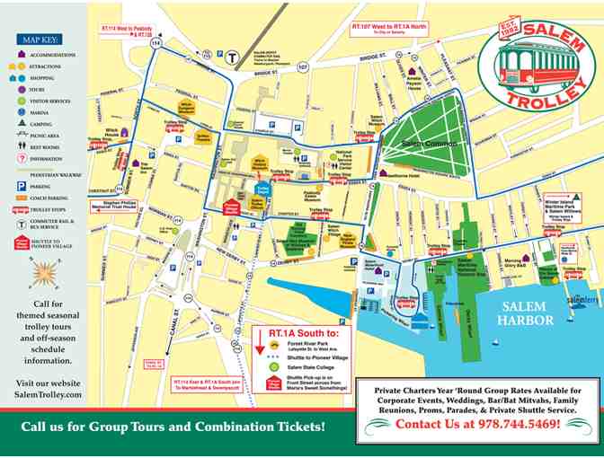 Salem Witch Museum: Family 6-Pack Passes & 2 Adult/2 Youth Tickets Salem Trolley Tour