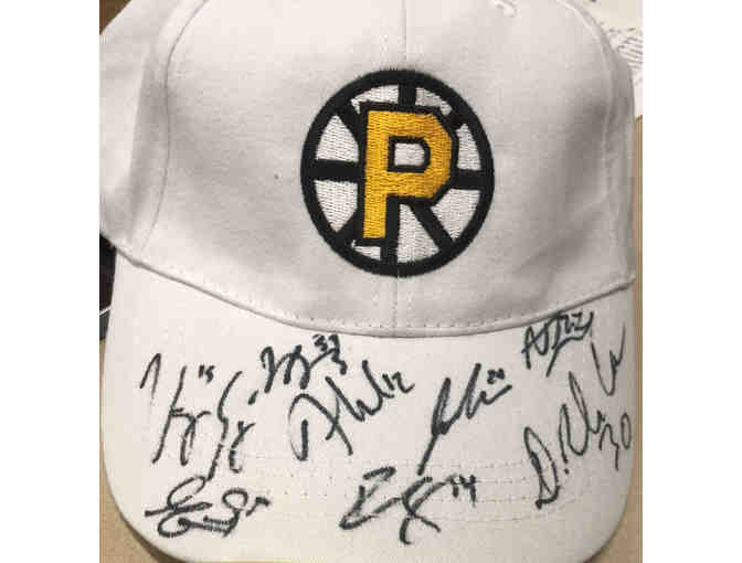 Autographed Providence Bruins Cap