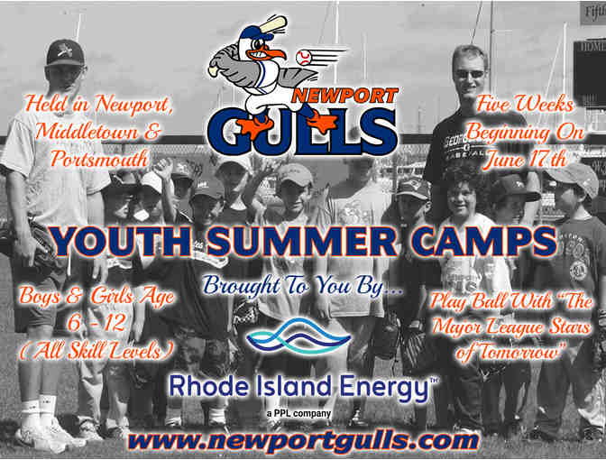 Newport Gulls- Certificate for One Youth Summer Camp Session