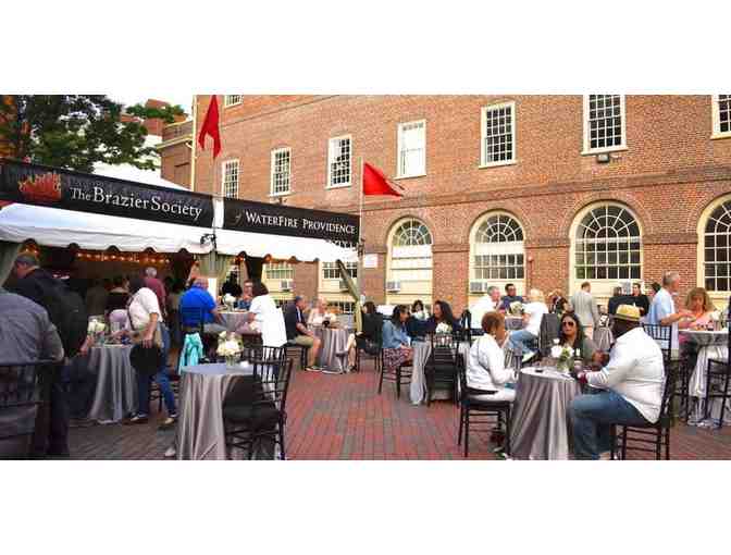 WaterFire Providence 4 VIP Admission Tickets to Brazier Tent