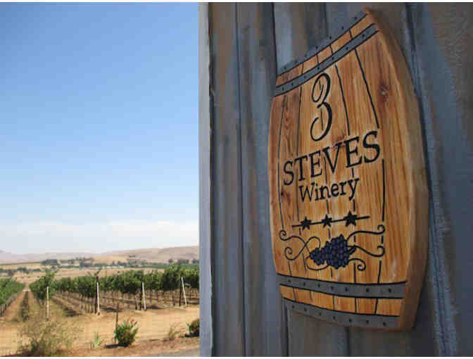 Wine and Stories for Six at 3 Steves Winery in Livermore