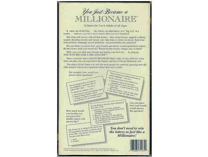 You Just Became a Millionaire Game