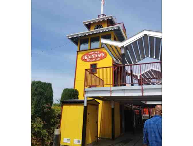 Four (4) Tickets to Steam Trains at Sonoma Train Town