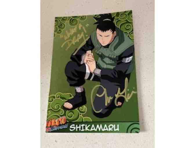 Signed Shikamaru Nara Funko Pop and Prints