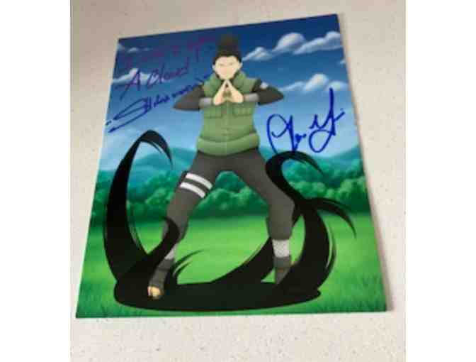 Signed Shikamaru Nara Funko Pop and Prints