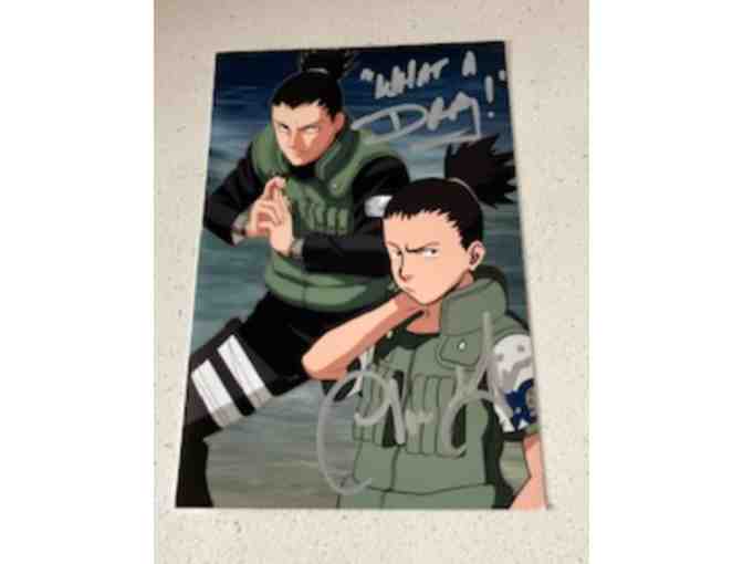 Signed Shikamaru Nara Funko Pop and Prints