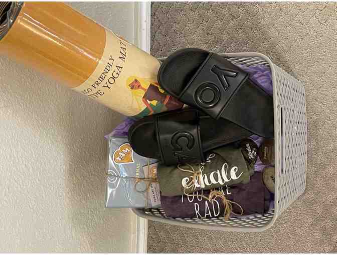 YAM (Dallas) - Yoga Themed Basket