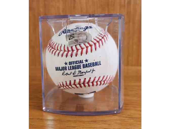 Texas Rangers Signed Baseball - Dane Dunning