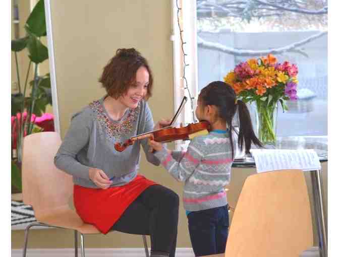 Private Violin Lessons by Paige Kossuth - Suzuki Certified Teacher