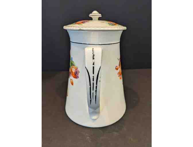 Steubenville Pottery Pitcher with Lid