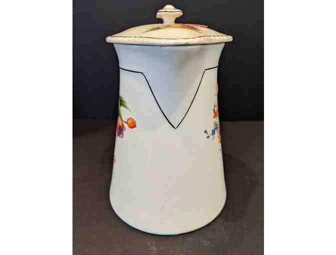 Steubenville Pottery Pitcher with Lid