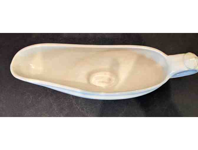Harker Pottery Gravy Boat Plain Off White