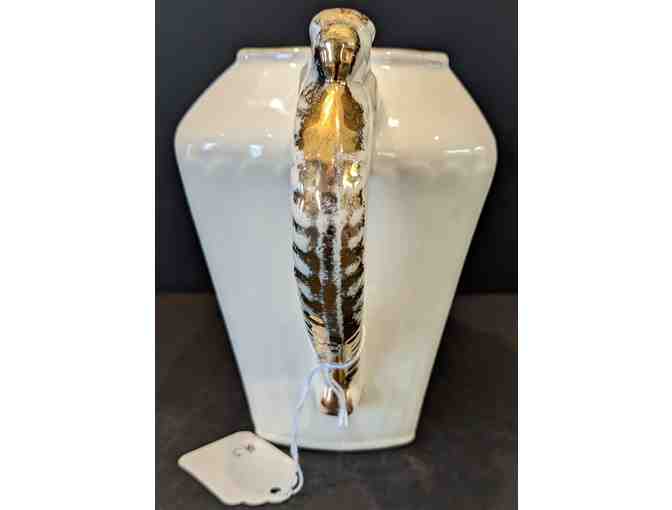 Harker Pottery Jug Floral Rectangular