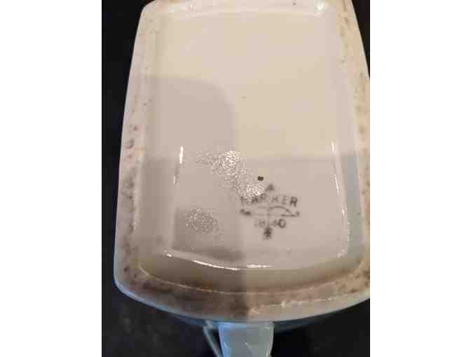 Harker Pottery Jug Floral Rectangular